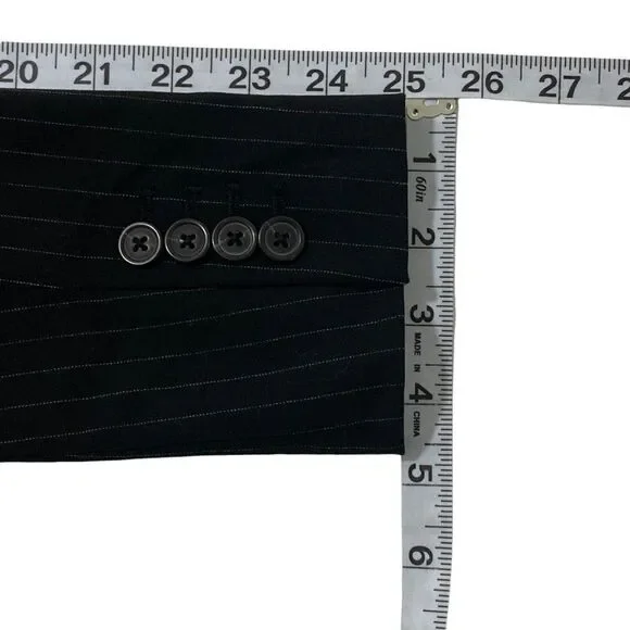 Ralph Lauren Denim & Supply Womens Blazer | Medium | Pin Striped | Lined - Picture 9 of 11